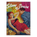 slave of desire sexy pulp fiction cover card