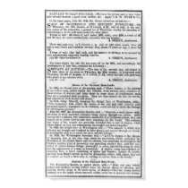 SLAVERY BUSINESS NEWS   1847 POSTER
