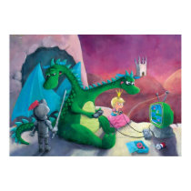 Slaying the dragon (It's hard) posters