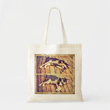 Sled Dog Diptych Bag