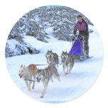 Sled Dog Racing stickers