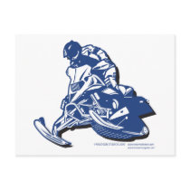 SLEDDER POST CARD