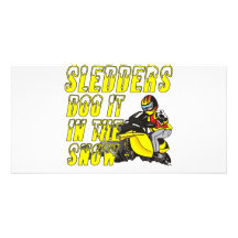SledderDooDesign Custom Photo Card