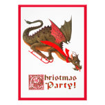 Sledding Dragon Invitation