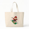 Sledding The Winter Snow Bag by stick_figures Sledding The Winter Snow Bag