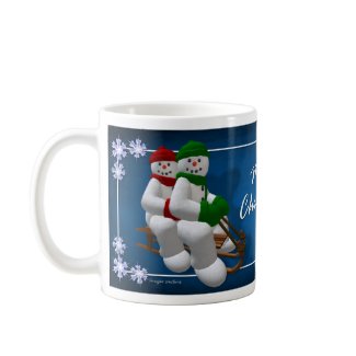 Sledding Snowmen