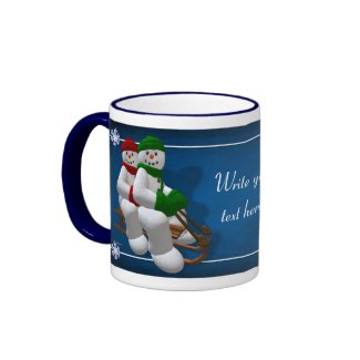Sledding Snowmen