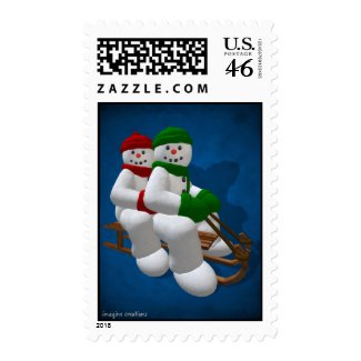 Sledding Snowmen