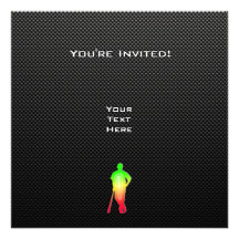 Sleek Baseball Personalized Announcements