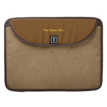 Sleek designer sleeve with the look of suede. MacBook pro sleeves