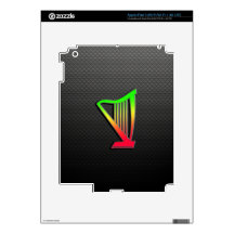 Sleek Harp iPad 3 Decal