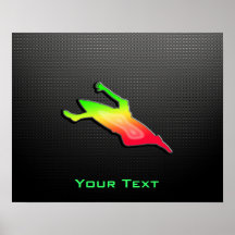 Sleek Kayaking Print