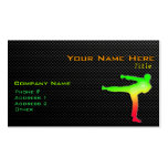 Sleek Martial Arts Business Card Template