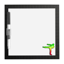 Sleek Martial Arts Dry Erase Whiteboard