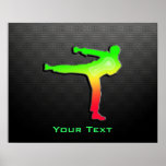 Sleek Martial Arts Posters