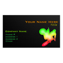 Sleek Motocross Whip Business Card Template