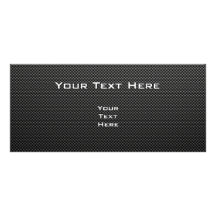 Sleek Peace Sign Rack Card