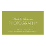 SLEEK PHOTOGRAPHER | PHOTOGRAPHY BUSINESS CARD