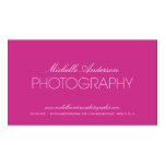 SLEEK PHOTOGRAPHER | PHOTOGRAPHY BUSINESS CARD