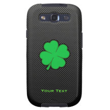 Sleek Shamrock Galaxy SIII Covers