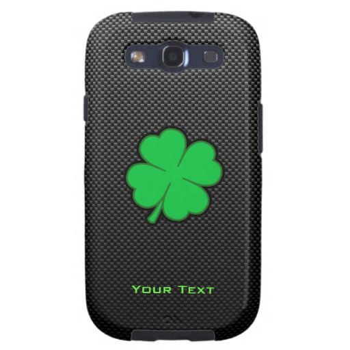 Sleek Shamrock Galaxy SIII Covers