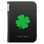 Sleek Shamrock Kindle Cover