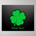 Sleek Shamrock Print