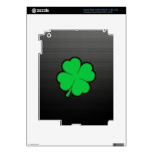 Sleek Shamrock Skin For iPad 3