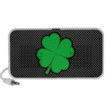 Sleek Shamrock Speaker System