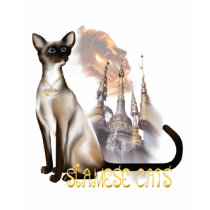 Sleek Siamese Cat T-Shirt