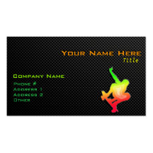 Sleek Skateboarding Business Cards