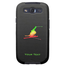 Sleek Snow Skiing Galaxy SIII Cover