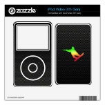 Sleek Snowboarding iPod Video 5G Skin