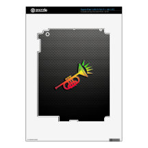 Sleek Trumpet iPad 3 Skin