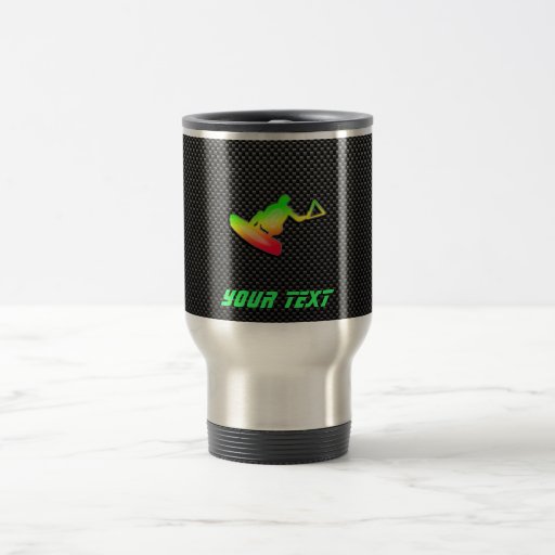 Sleek Wakeboarder Mugs