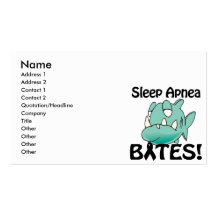 Sleep Apnea BITES Business Card Template