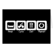 Sleep Cycle Eat Repeat Card