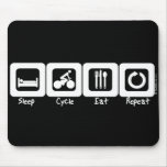 Sleep Cycle Eat Repeat mousepads