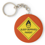 Sleep Deprived Parent Keychain