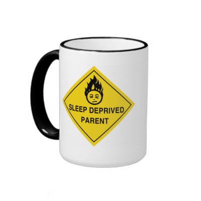 Sleep Deprived Parent Mug by scribbleprints