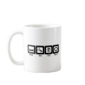 Sleep Dive Eat Repeat mugs by Mall4MyLife Sleep Dive Eat Repeat mugs