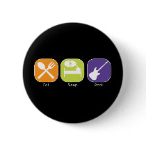 Sleep Eat Rock buttons by mariabellimages Sleep Eat Rock buttons