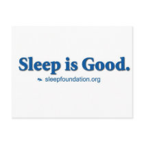 Sleep is Good postcards