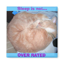 Sleep is not..., OVER RATED magnets