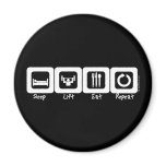 Sleep Lift Eat Repeat magnets