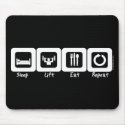 Sleep Lift Eat Repeat mousepads