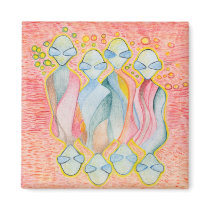 Sleep Fridge Magnet