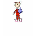 Sleep Over Girl In Her Pajamas Shirt by stick_figures Sleep Over Girl In Her Pajamas Shirt
