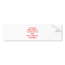 SLEEP.png Bumper Sticker