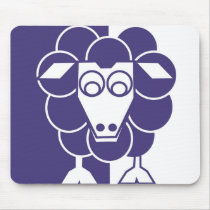 SLEEP-SHEEP - LONVIG by MINYMO mousepads by lonvig SLEEP-SHEEP - LONVIG by MINYMO mousepads